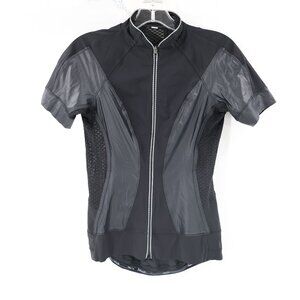 Lululemon Paceline cycling Jersey women 8 pockets stretch Short Sleeve Shirt top